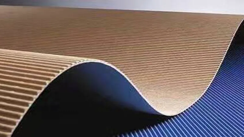 Línea de producción de cartón corrugado de 2 capas