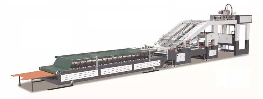 Laminadora de flauta de 5 capas automática